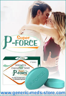super p-force for premature ejaculation and erectile dysfunction