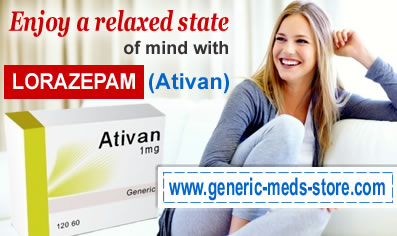 Lorazepam ativan for panic disorder and anxiety